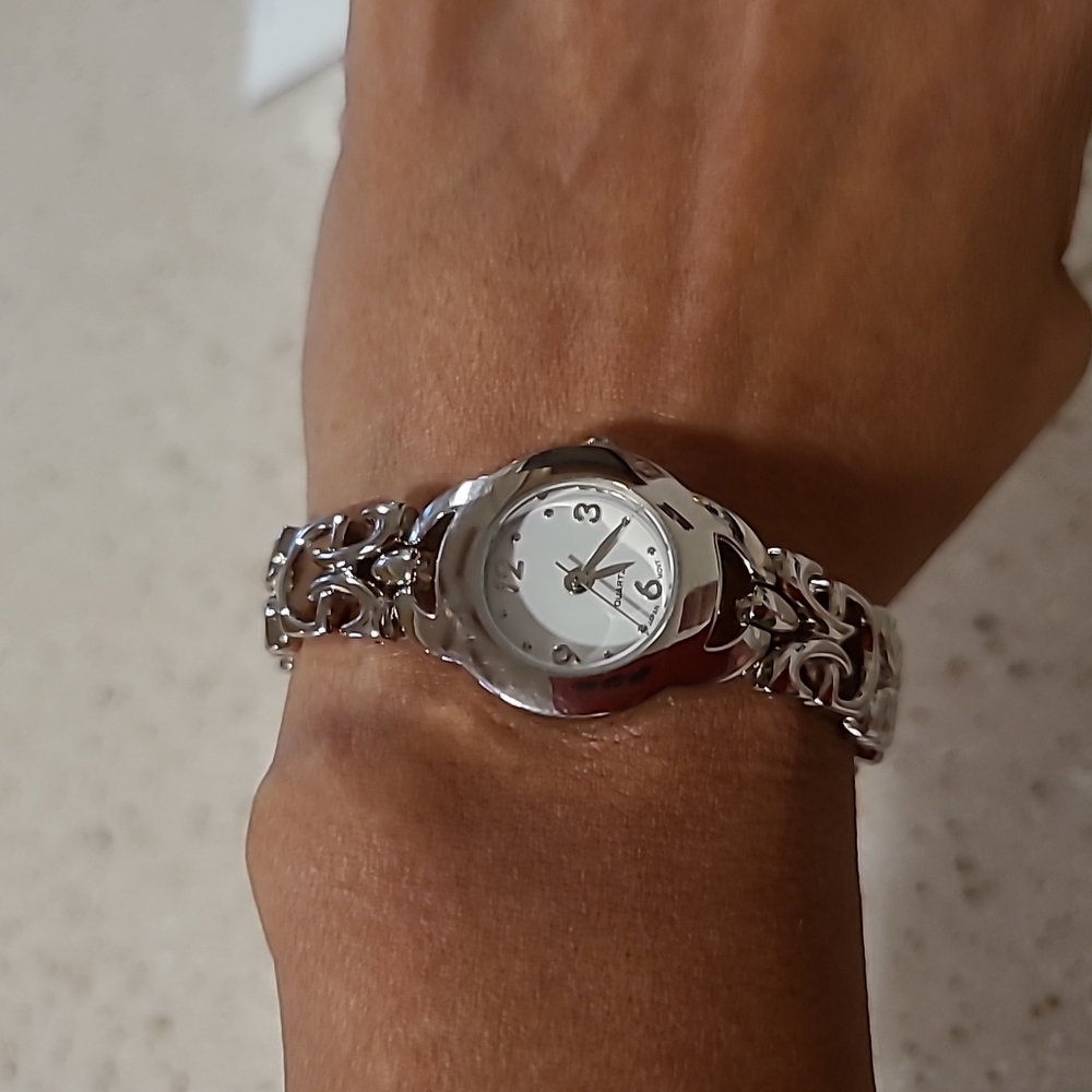 Japan MOVT Vintage Silver womans Watch